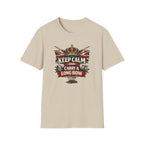 Keep Calm and Carry a Longbow T-Shirt — Vintage British Archer Graphic Tee