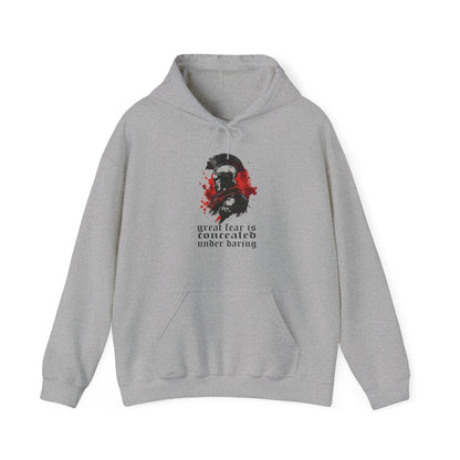 Sparta "Great Fear Is Concealed Under Daring" Hoodie