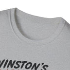 T-Shirt — "Winston’s Chilling Like a Sir" Vintage Gentleman Graphic