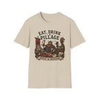 Eat, Drink & Pillage T-Shirt — Funny Viking Feast Tee