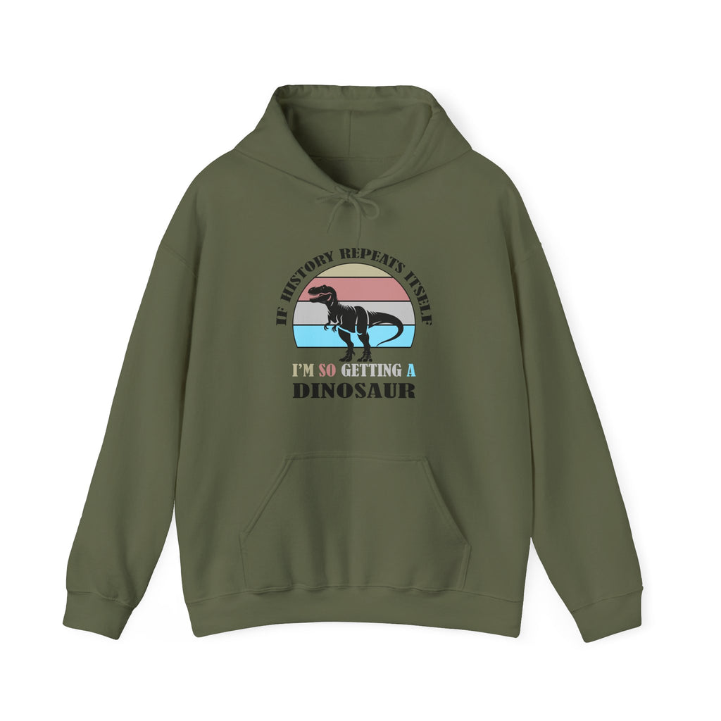 History Dinosaur Hoodie