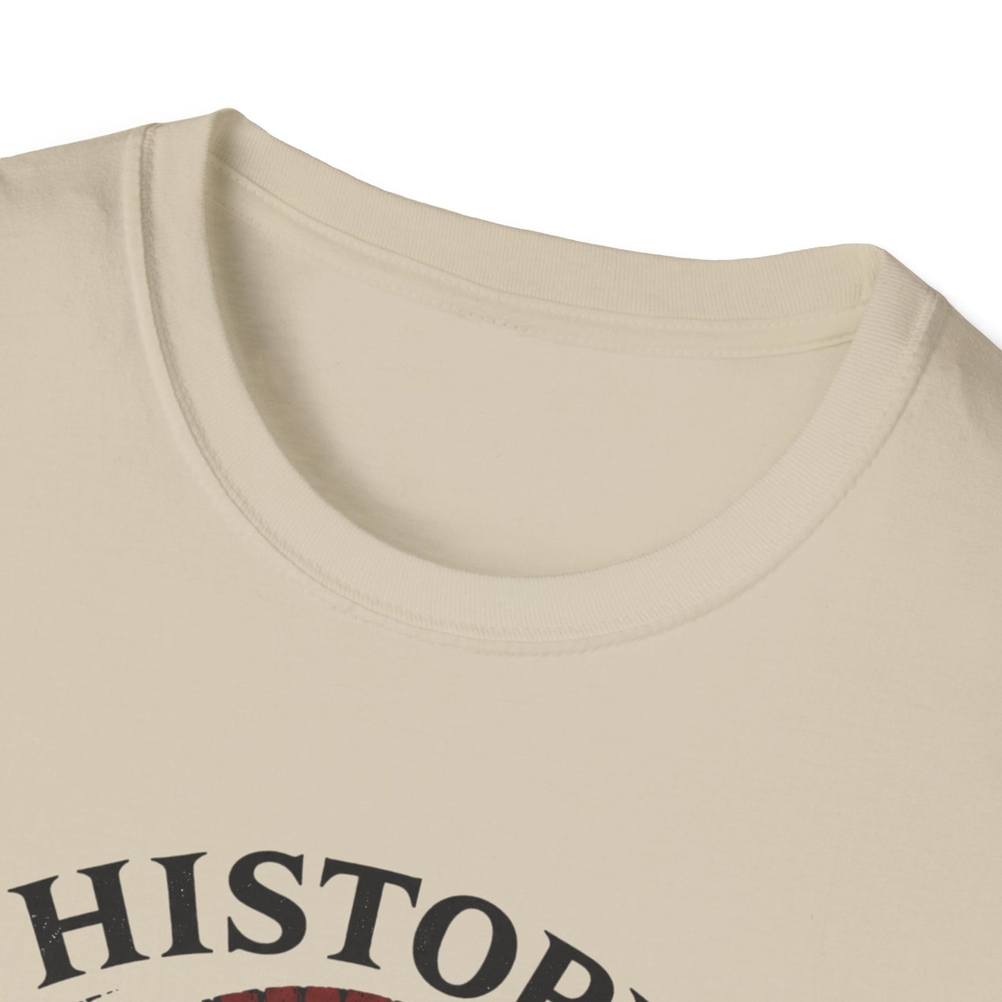 History Is Written By Warriors T-Shirt — Spartan Helmet Graphic Tee