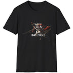Black T-Shirt with the text "Keep Calm And Fix Bayonets" on top of a image of a old school soldier.