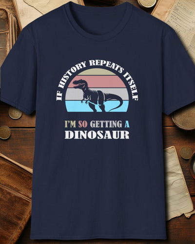 History Dinosaur T-Shirt